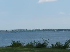 The bridge that crosses Lake Champlain to bring you from New York state to Vermont. It's an absolutely beautiful area.